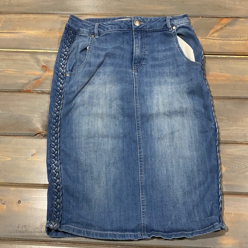 Cato denim skirt